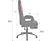 SPIRIT OF GAMER Mustang gaming szék, fekete-piros (SOG-GCMRE)