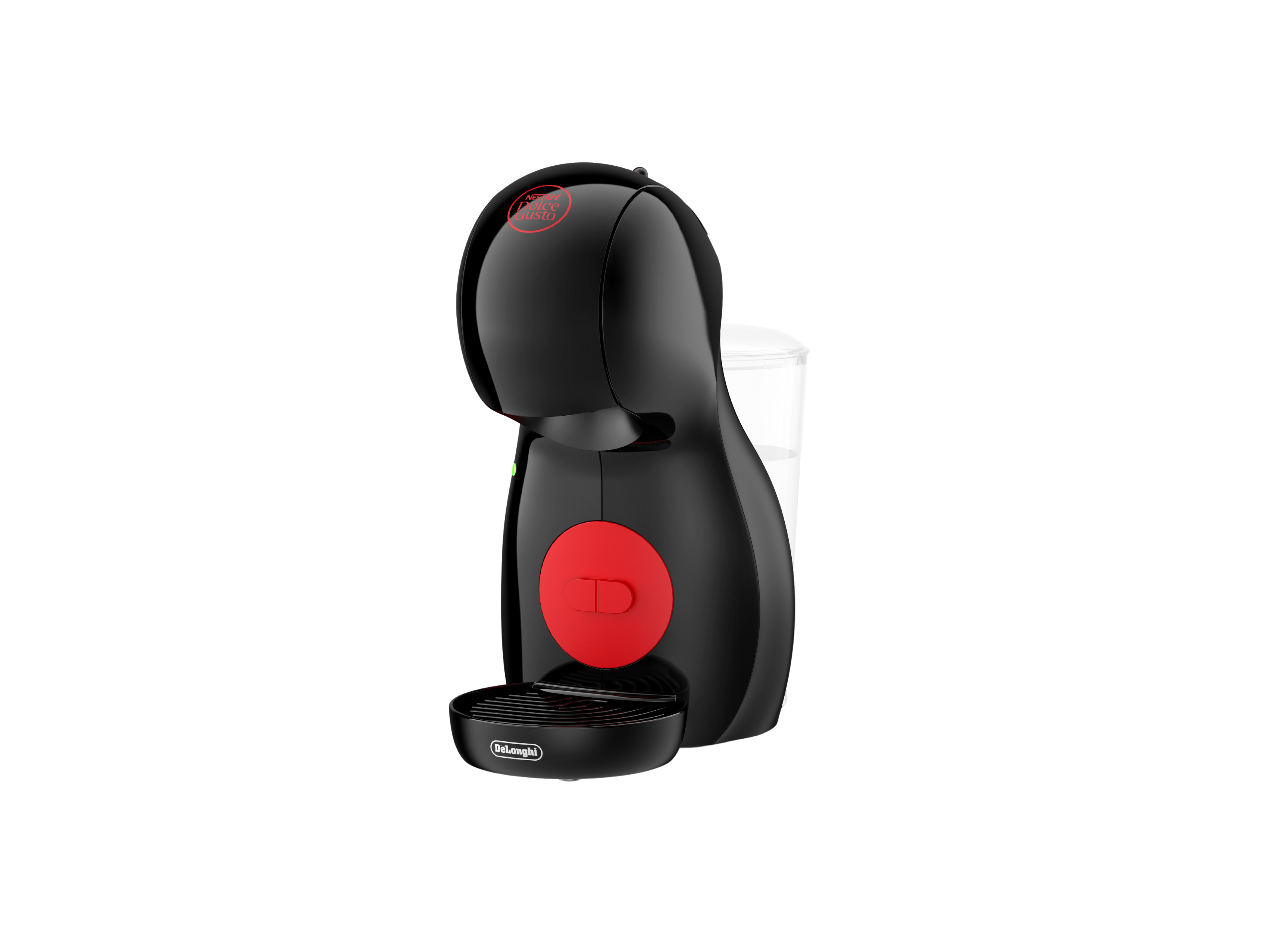 Cafetera de cápsulas - Nescafé Dolce Gusto De'Longhi Piccolo XS EDG210.B, 1500 W, 0.8 L, Negro/Rojo