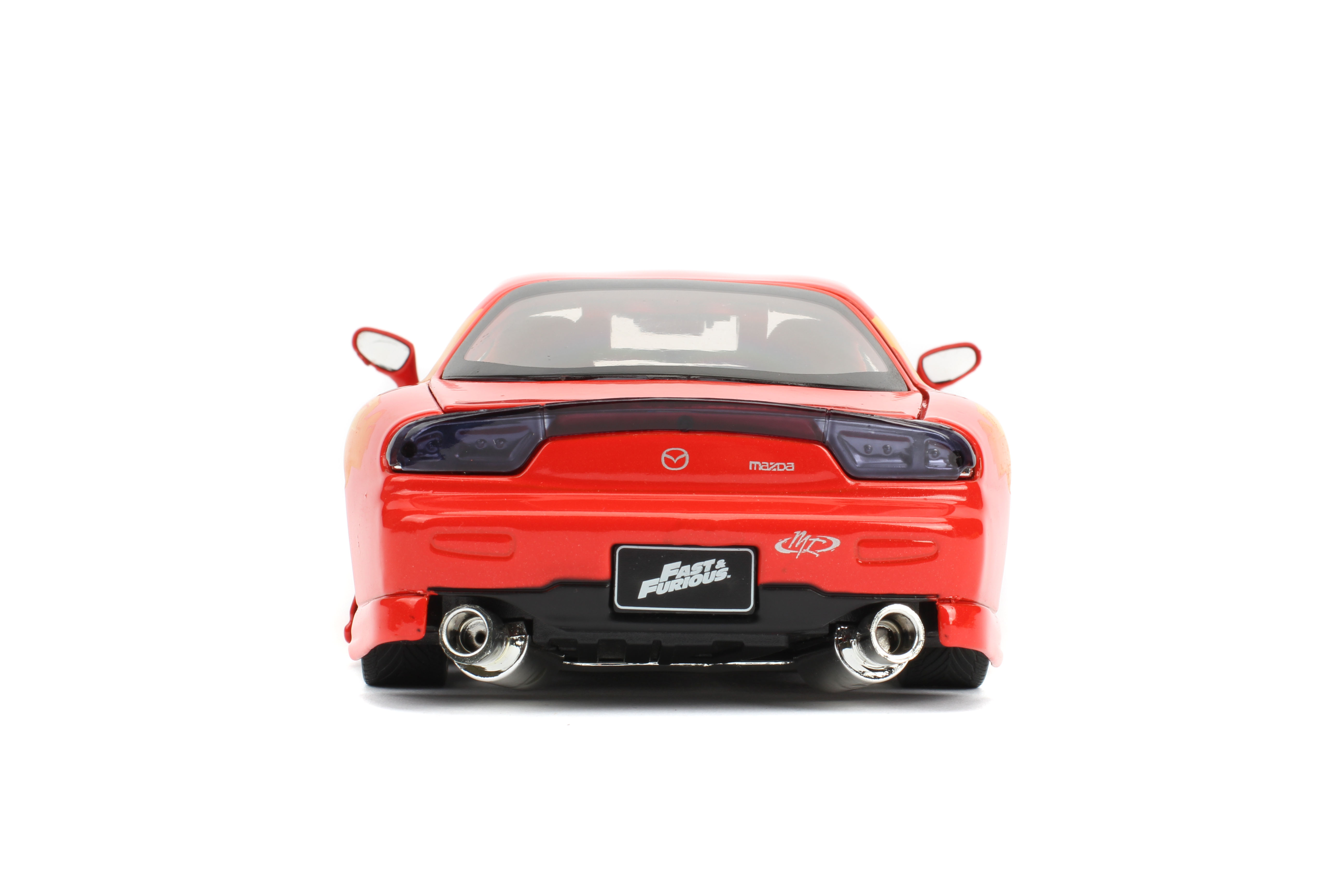 Mazda RX-7 Spielzeugauto 1:24 JADA Fast&Furious JL5 Orange Orange
