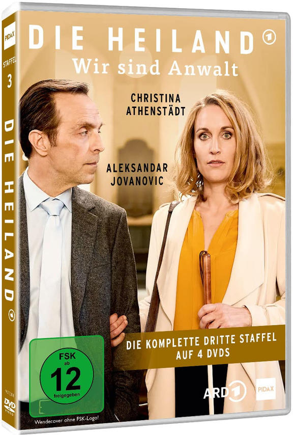 DVD-Cover mit zwei Schauspielern in einem Gerichtsdrama, deutscher Text.
