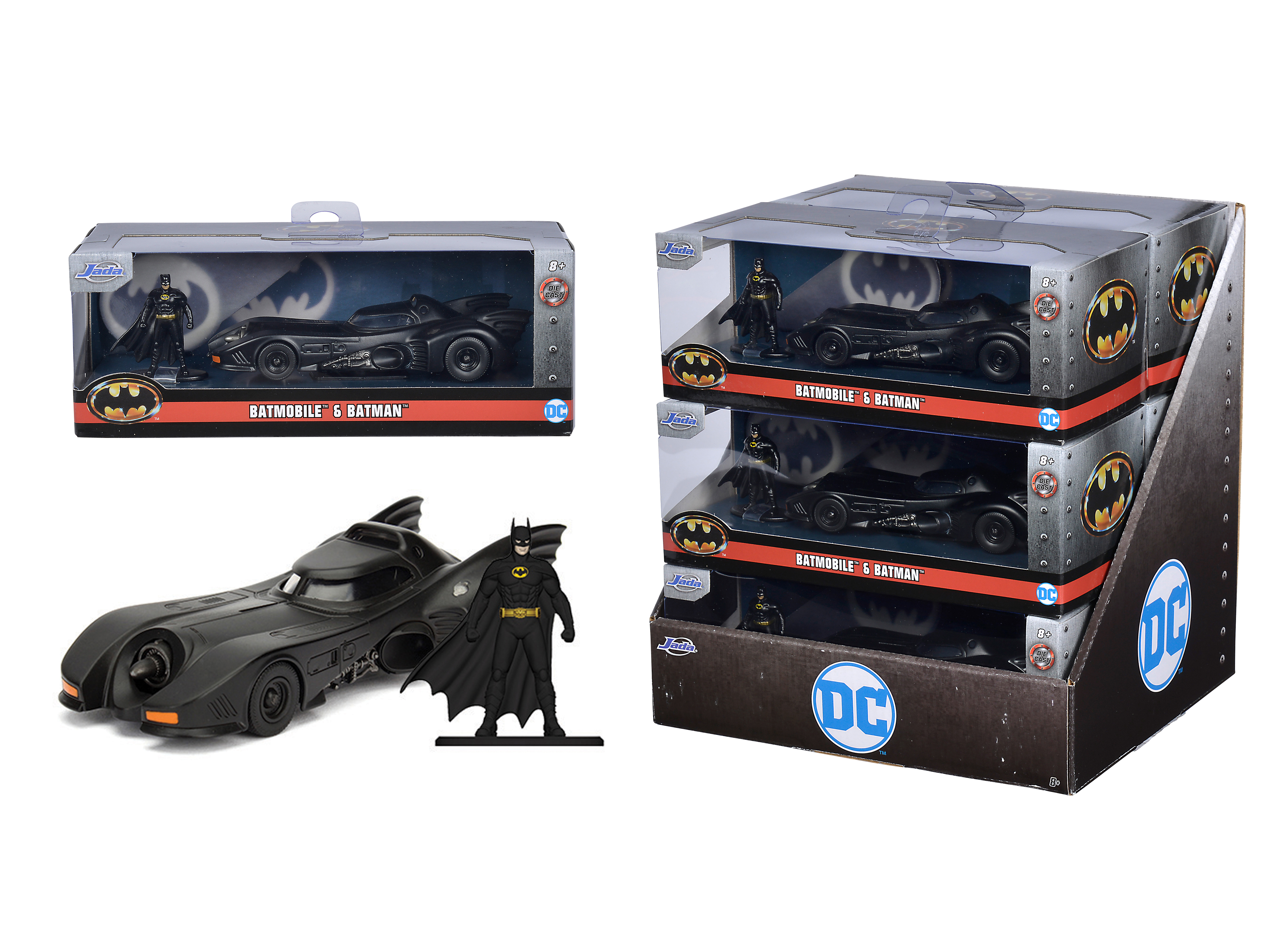 JADA Batman 1989 Batmobile 1:32 Spielzeugauto