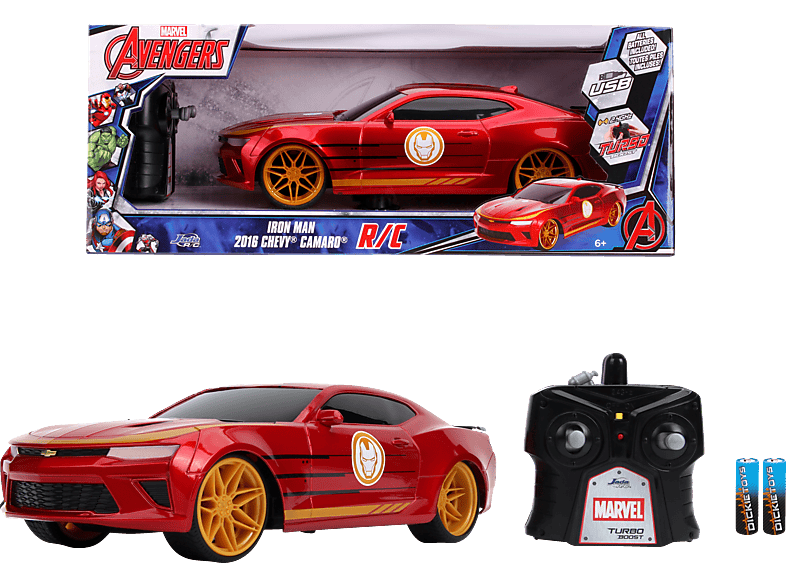 JADA Marvel Iron Man RC 2016 Chevy 1:16 Spielzeugauto Mehrfarbig