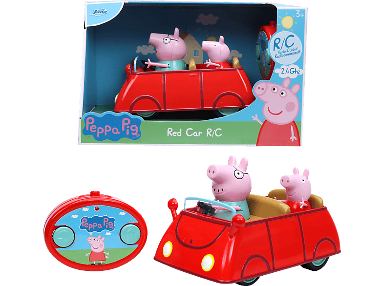 JADA Peppa Pig RC Car R/C Spielzeugauto Rot