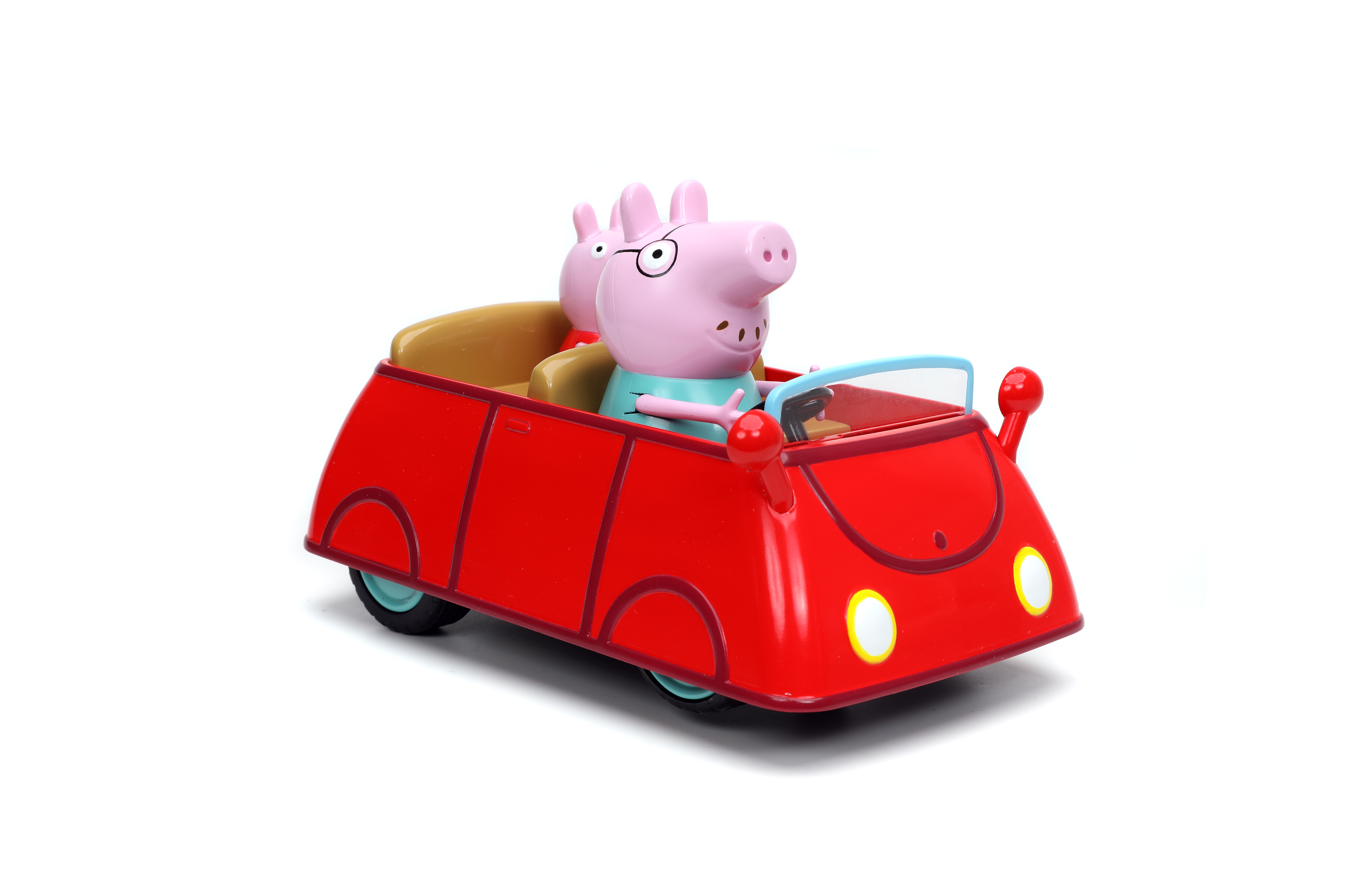 Rot Spielzeugauto Pig Peppa RC Car R/C JADA