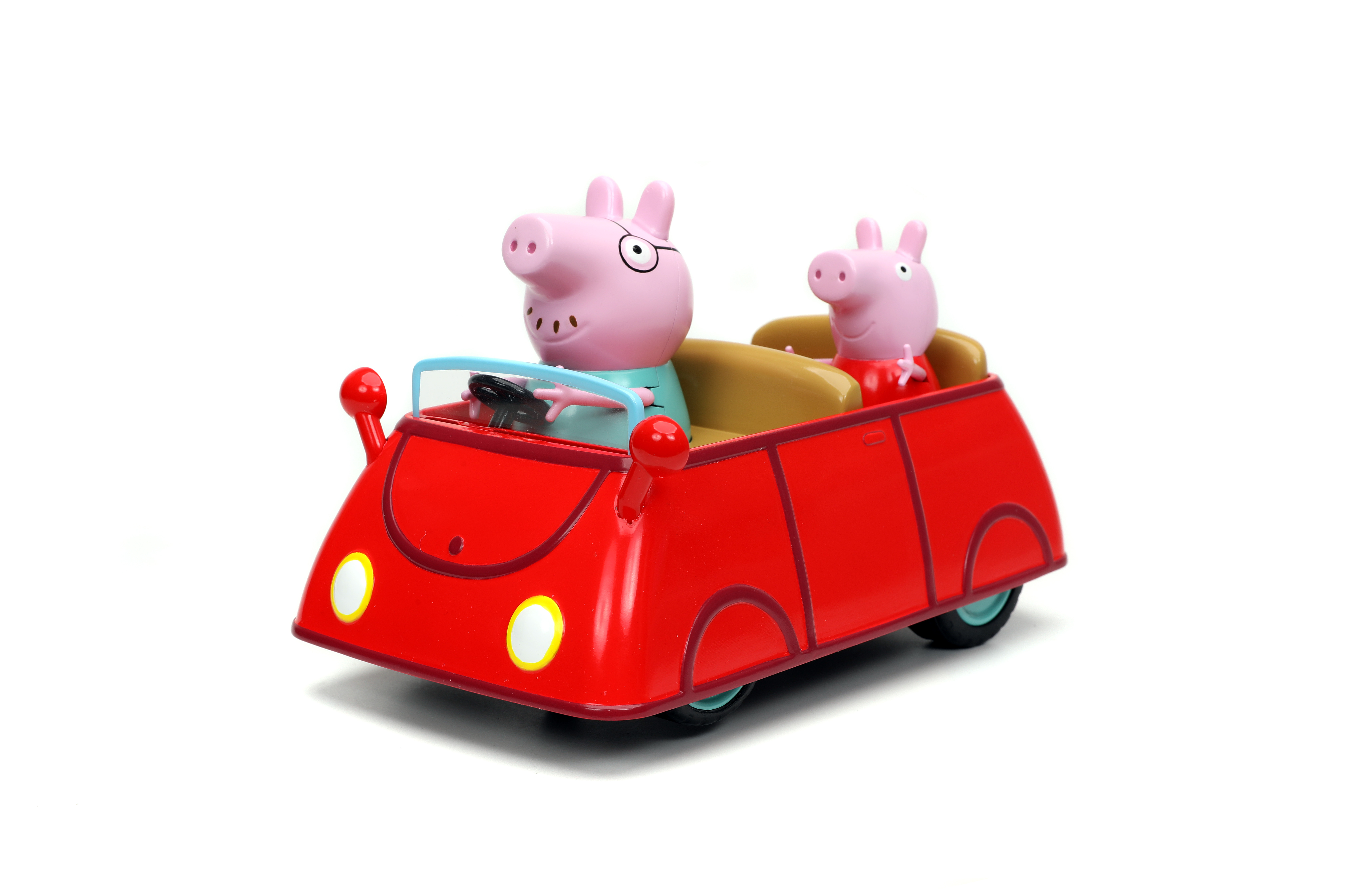 Spielzeugauto Rot Car JADA Peppa R/C Pig RC