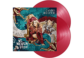 Candy Dulfer - We Never Stop (Transparent Red Vinyl) (Vinyl LP (nagylemez))