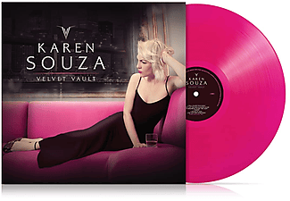 Karen Souza - Velvet Vault (Crystal Fuchsia Vinyl) (Vinyl LP (nagylemez))