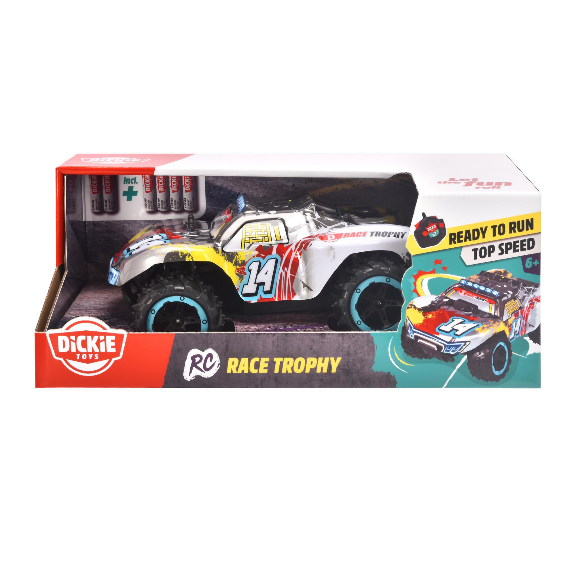 DICKIE-TOYS R/C Trophy, RTR R/C Race Spielzeugauto Mehrfarbig