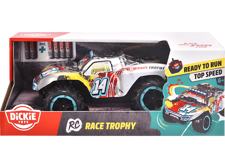 DICKIE-TOYS R/C Race Spielzeugauto Trophy, R/C RTR Mehrfarbig