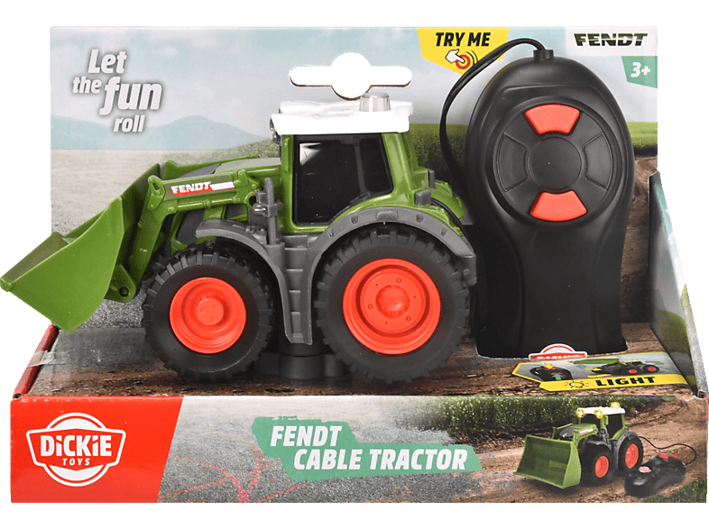 DICKIE-TOYS Fendt Cable Tractor Spielzeugtraktor Mehrfarbig Spielzeugautos