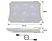 SPIRIT OF GAMER Airblade 1200 RGB notebook hűtőpad, max. 17", 3x110 mm + 3x70 mm, RGB LED (SOG-VE1200)