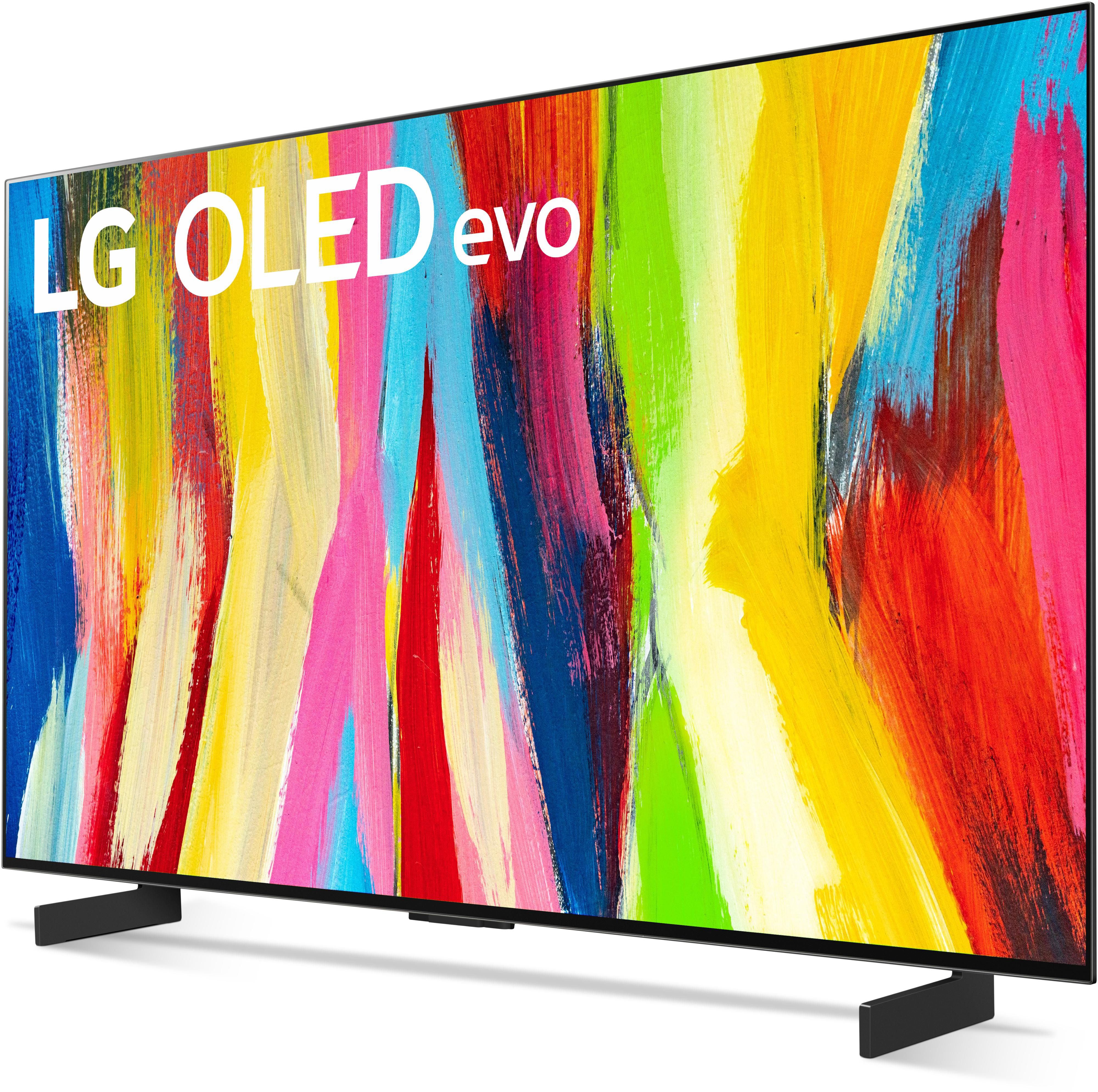 LG OLED42C21LA OLED TV (Flat, 42 Zoll / 107 cm, OLED 4K, SMART TV, webOS22 )
