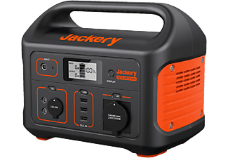 JACKERY Explorer 500 - Tragbare Powerstation (Schwarz/Orange)