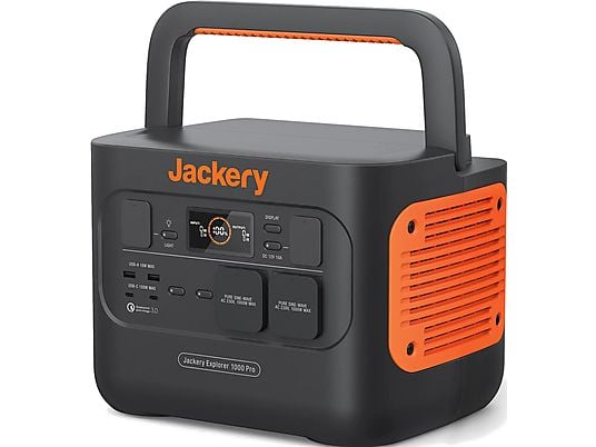 JACKERY Explorer 1000 Pro - Station électrique portable (Noir/orange)