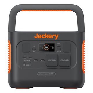 JACKERY Explorer 1000 Pro - Power station portatile (Nero/Arancione)
