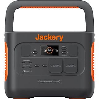 JACKERY Explorer 1000 Pro - Tragbare Powerstation (Schwarz/Orange)