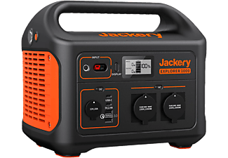 JACKERY Explorer 1000 - Station électrique portable (Noir/orange)