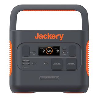 JACKERY Explorer 2000 Pro - Tragbare Powerstation (Schwarz/Orange)