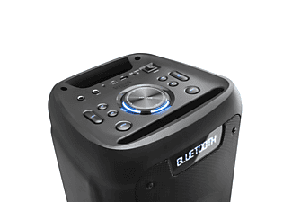 Altavoz de gran potencia - Vieta Pro Party 10, 150 W, Bluetooth 5.0, Micrófono, 9 hs de autonomía, Negro