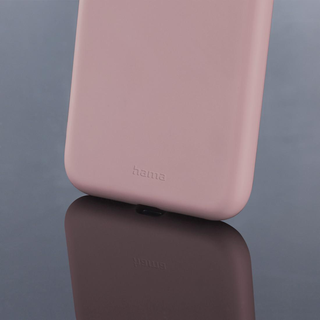HAMA Finest Feel, Rosa iPhone 14, Apple, Backcover