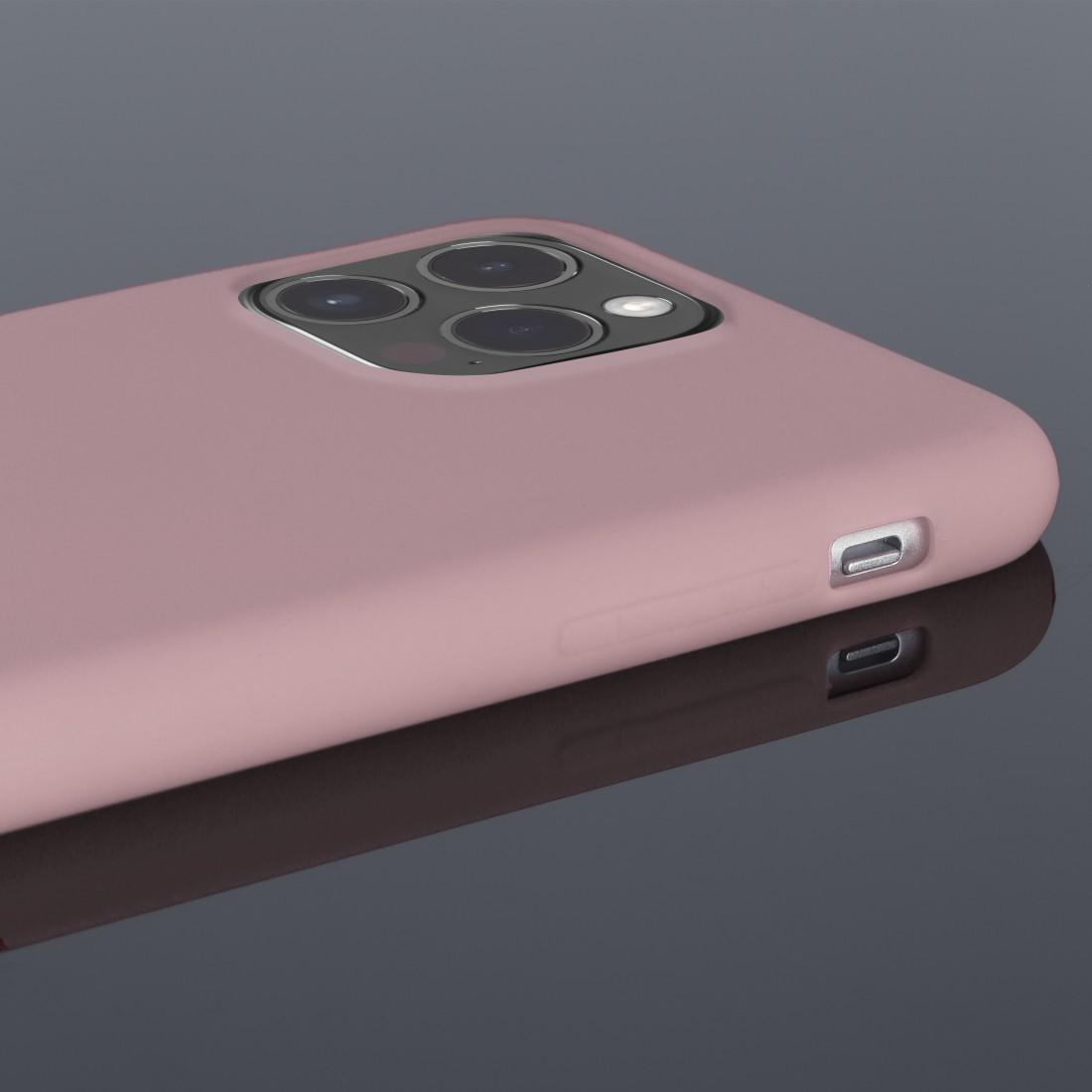HAMA Finest Feel, Apple, 14 Rosa iPhone Backcover, Pro