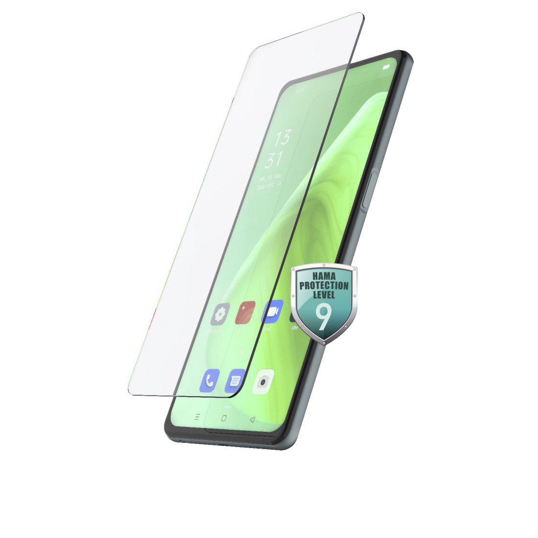 6a) HAMA Pixel Crystal Displayschutz Glass (für Premium Google