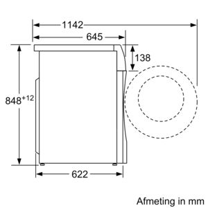 SIEMENS Was-droogcombinatie A (WD4HU542EU)