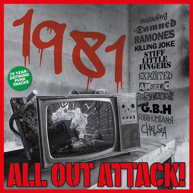 VARIOUS - 1981 - All out Attack 3CD Clamshell Box  - (CD)