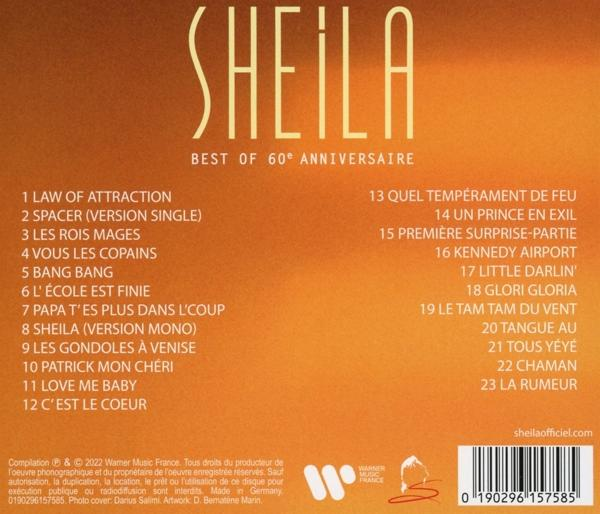 Rückseite einer CD-Hülle. Sie listet Songtitel und andere Details auf.