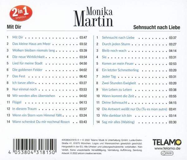 CD-Hülle mit Musik-Trackliste, einschließlich Künstlername und Albumtitel. Weißer Hintergrund.