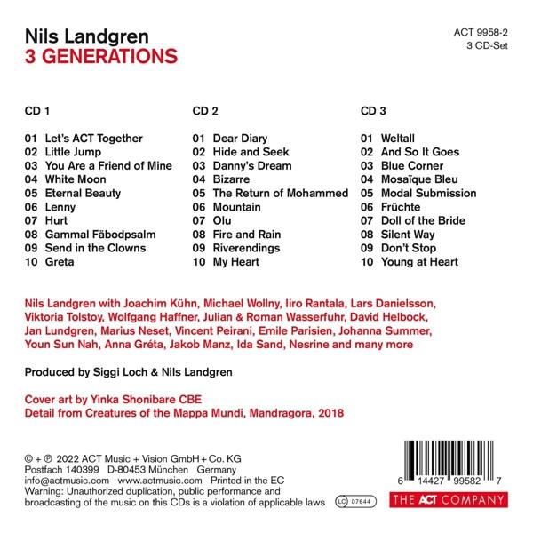 Nils Landgren - 3 Generations (3CD Boxset)  - (CD)