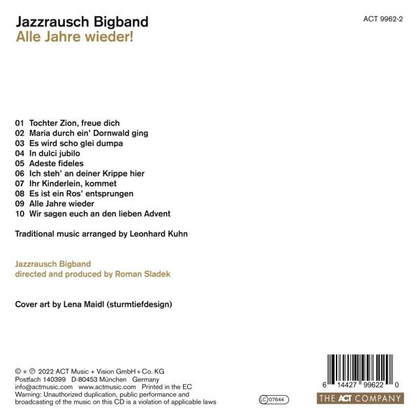 Jazzrausch Bigband - Alle Jahre wieder! (Digipak)  - (CD)