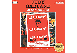 Judy Garland - Classic Concert Series: Judy Garland At Carnegie Hall (CD)