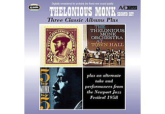 Thelonious Monk - Three Classic Albums Plus - Second Set (CD)