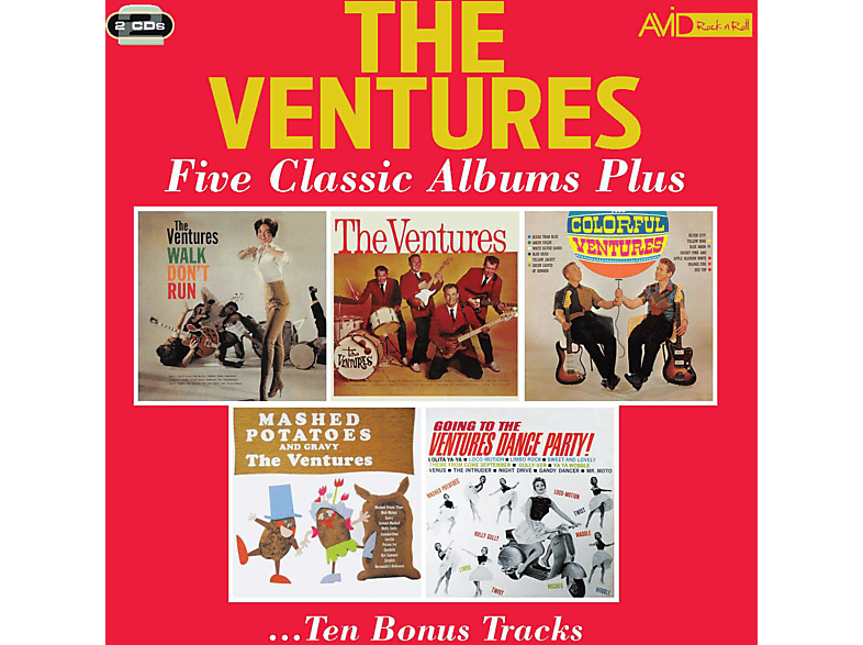 The Ventures - Five Classic Albums Plus (CD)