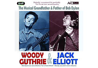 Woody Guthrie & Jack Elliott - The Musical Grandfather & Father Of Bob Dylan (CD)