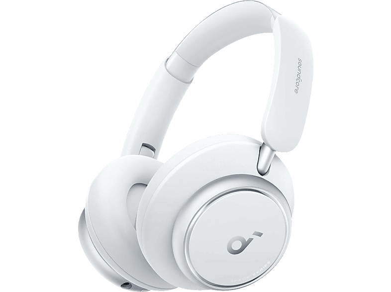 Space SOUNDCORE ANKER Q45 mit Mikrofon, BY Kopfhörer Over-ear Weiß Bluetooth Soundcore