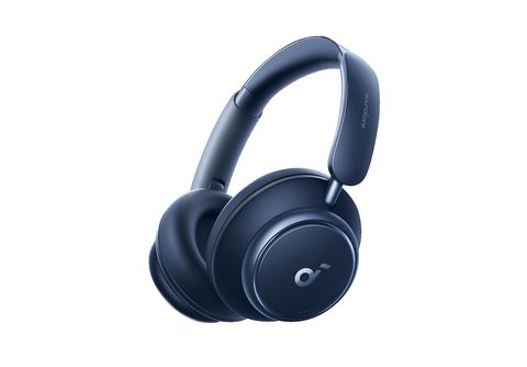 Blau BY Blau SOUNDCORE Over-ear Kopfhörer | Soundcore Mikrofon, Space MediaMarkt Bluetooth mit ANKER Q45 Kopfhörer