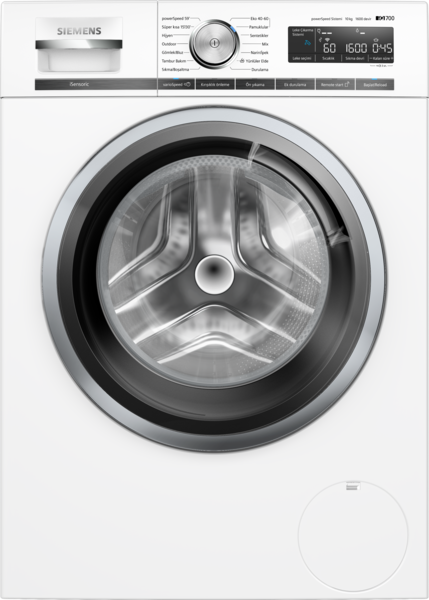 SIEMENS WM16XMH0TR 10 kg 1600 Devir Çamaşır Makinesi Beyaz