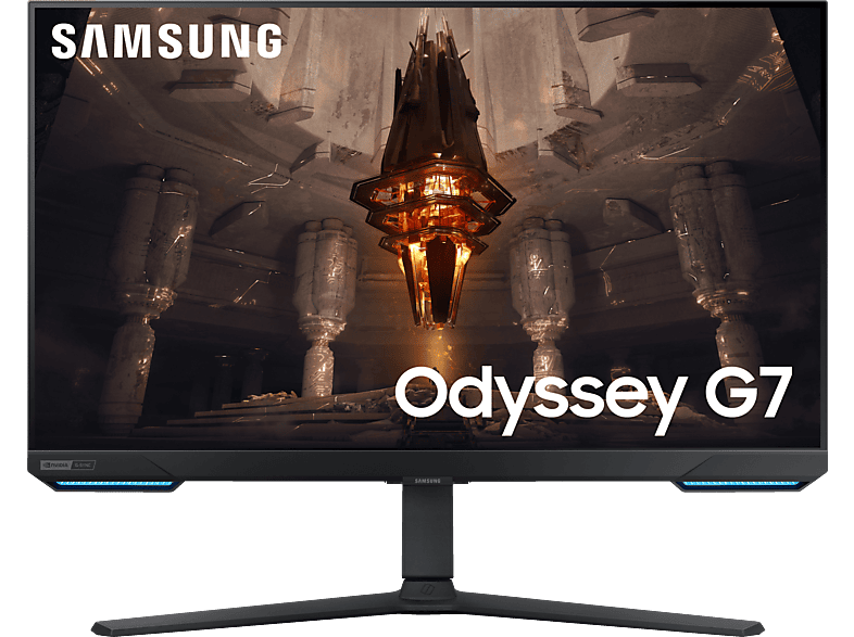 32 Reaktionszeit, G7 SAMSUNG ms Gaming Odyssey Monitor 4K 144 (1 Hz) UHD Zoll (S32BG700EU)