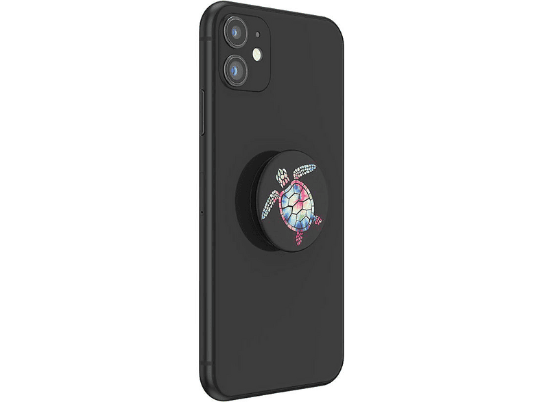Popsockets Phone Grip & Stand, Austauschbar - Psychedelic Turtle; Zusammenklappbarer Griff — Foto 3 von 4