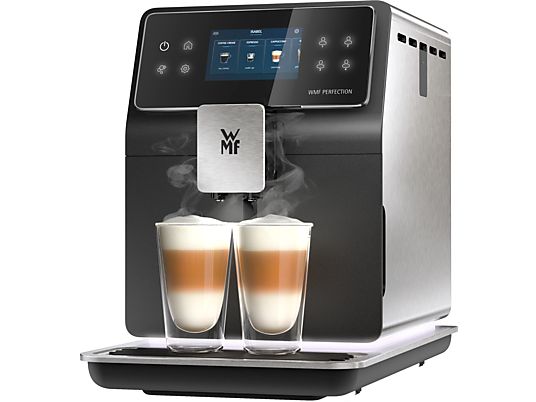 WMF Perfection 840L - Macchina da caffè completamente automatica (Nero/acciaio inossidabile)