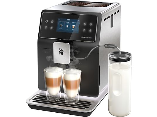WMF Perfection 860L - Macchina da caffè completamente automatica (Nero/acciaio inossidabile)