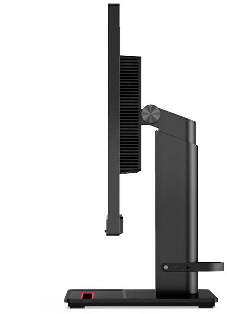LENOVO Monitor ThinkVision T22v-20, 21.5 Zoll, FHD, 60Hz, 6ms, 250cd, IPS, Webcam, Raven Black 21,5 Zoll Monitor, Full-HD, 6 ms Reaktionszeit, 250 cd/m², 60 Hz, Raven Black