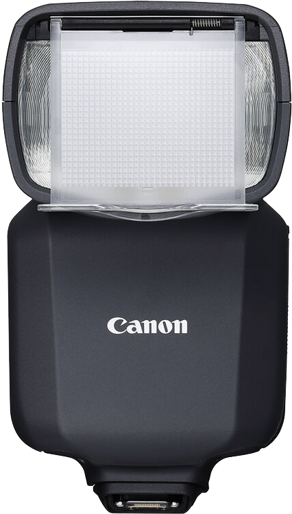 Fekete Canon vaku. A vaku feje nyitva van.