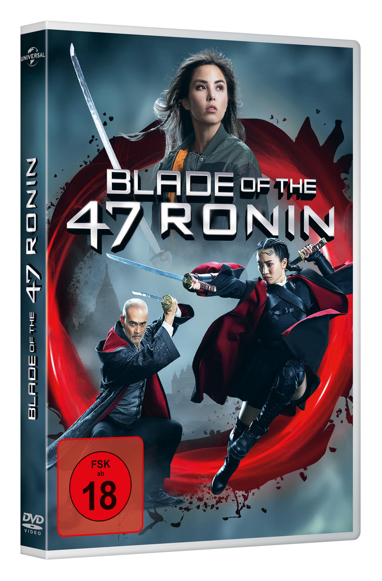 DVD-Cover des Films Blade of the 47 Ronin mit Schauspielern und Filmtitel.