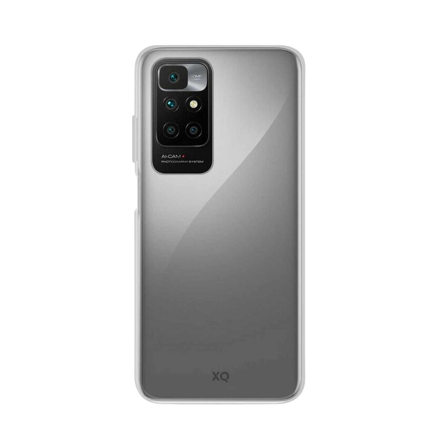 XQISIT Flex Case Antibacterieel voor Xiaomi Redmi 10 (2022) Transparant afbeelding
