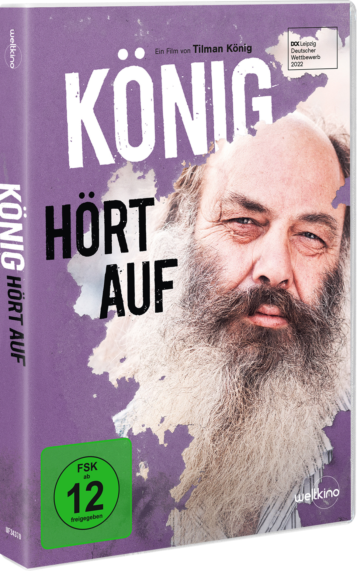 DVD-Hülle mit einem Mann auf dem Cover und Text.