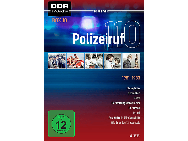Polizeiruf 110: Box 10 DVD (FSK: 12)
