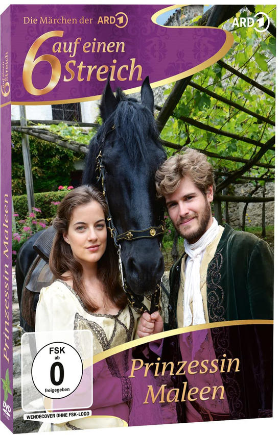 DVD-Cover mit Mann, Frau, schwarzem Pferd und Text.